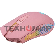 Мышь беспроводная Defender Pandora GM-502 розовый, 3200 dpi, радиоканал, USB, кнопки - 7