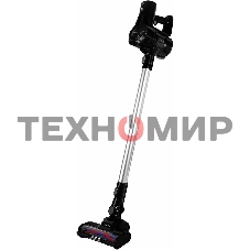 Пылесос Vitek Starlight VT-8143 черный/серебристый, питание от аккумулятора, 35 Вт, уборка сухая, пылесборник 0.6 л, работа от АКБ max 30 мин