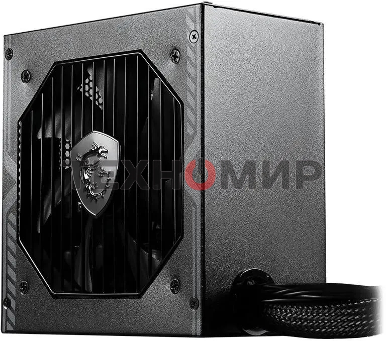 Блок питания MSI MAG A650BN, 650Вт, 80 PLUS Bronze, 120мм, черный