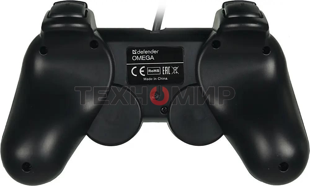 Геймпад Defender Omega USB, Проводной геймпад, 12 кнопок, 2 стика