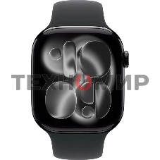 Умные часы Apple Watch S11 GPS 46mm Jet Black Al Case/Black SB - S/M MEUW4LW/A A3333 195950462517