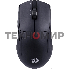 Мышь беспроводная Defender Redragon K1ng 4K Pro черный, 26000 dpi, радиоканал, Bluetooth, USB, кнопки - 5