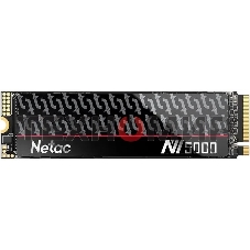 Накопитель SSD Netac NV5000-T, 1Tb, M.2 2280, PCIe 4.0 x4, NVMe, R/W 4800/4600, с радиатором