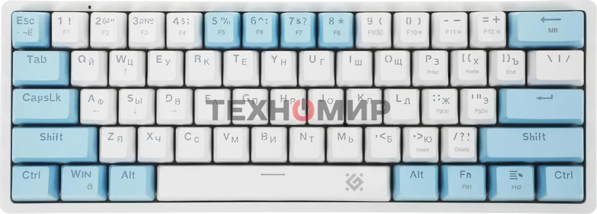 Клавиатура Defender Amox GK-585 проводная, USB Type-A, белый