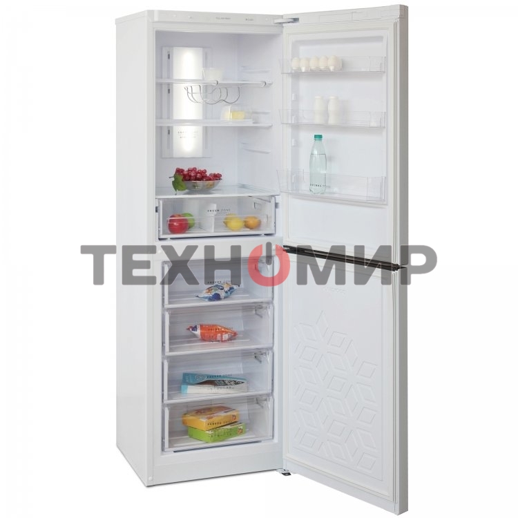 Холодильник Бирюса Б-940NF белый двухкамерный 210/130л морозилка снизу, No Frost