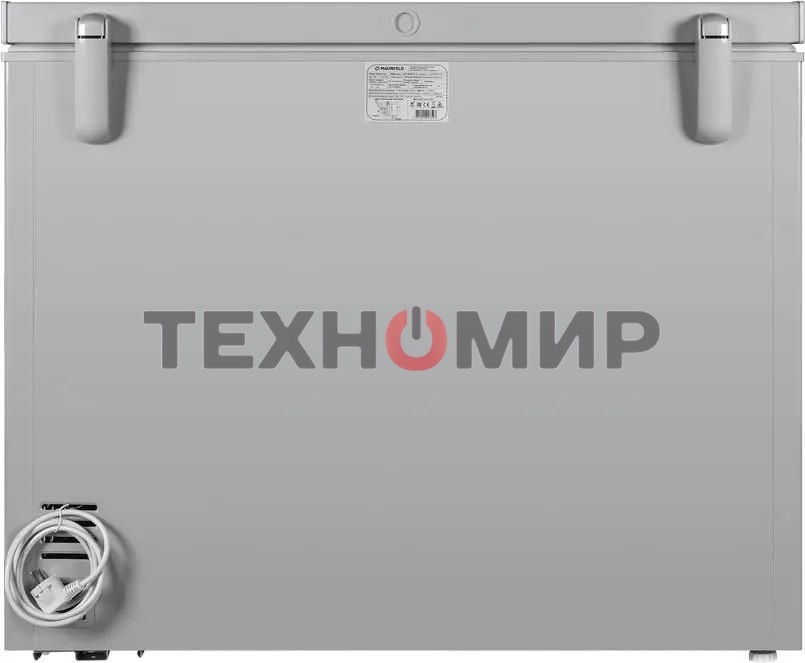 Морозильный ларь Maunfeld MFL200GR, серый, 200л