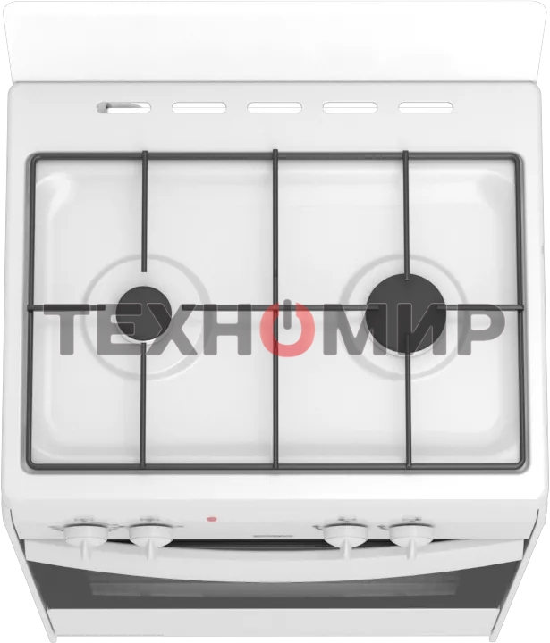 Плита комбинированная Darina S KM 521 300 W белый/черный, конфорок 2 шт, духовка 45 л, 50 см x 85 см x 45 см