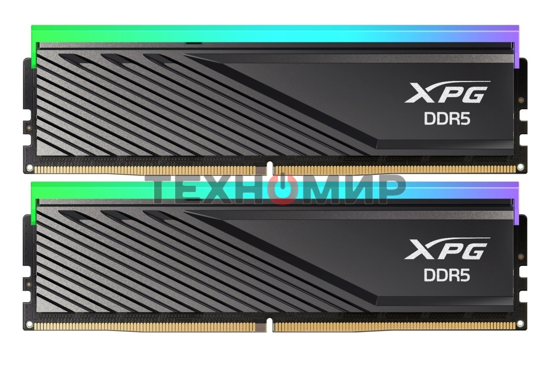 Оперативная память XPG Lancer Blade, DDR5, 32GB (2x16GB), 6000MHz, CL30, DIMM, с радиаторами, RGB, черный