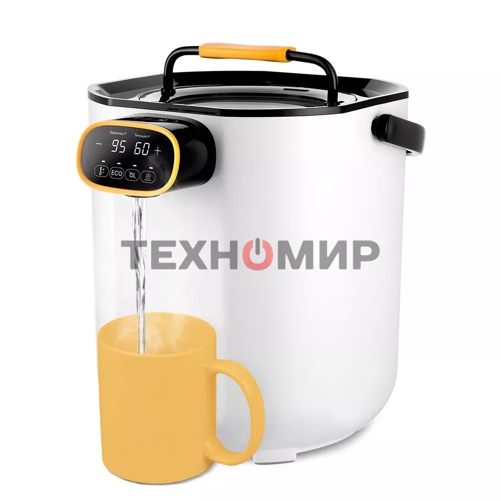 Термопот Kitfort КТ-2520 5л. 1600Вт белый/черный