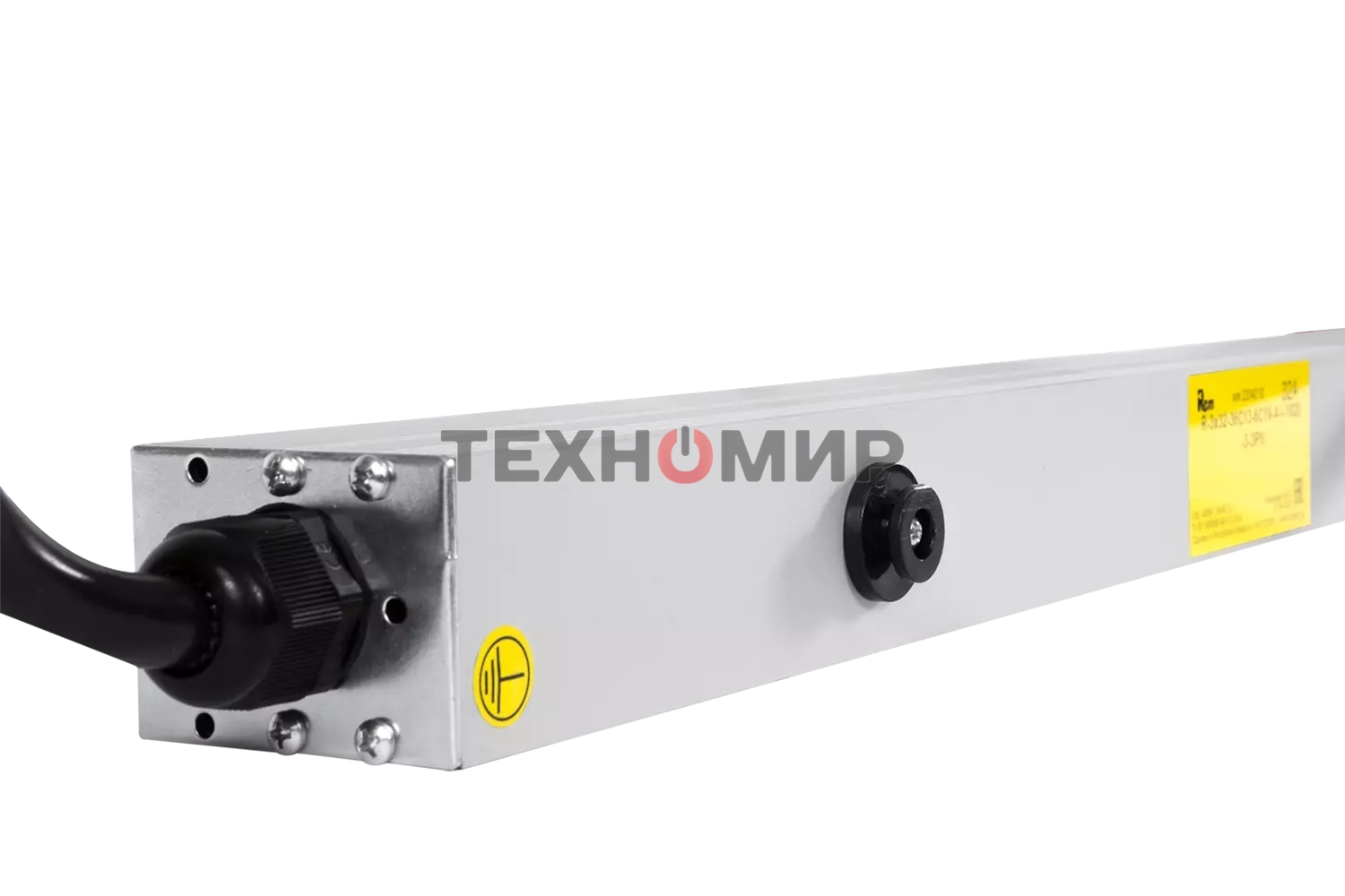 Блок силовых розеток Rem Rem-32, IEC 60320 С13 х 36, IEC 60320 С19 х 6, вход IEC 309, шнур 3 м, 1 863мм, однофазный 32А, автомат + индикатор, серый, 2