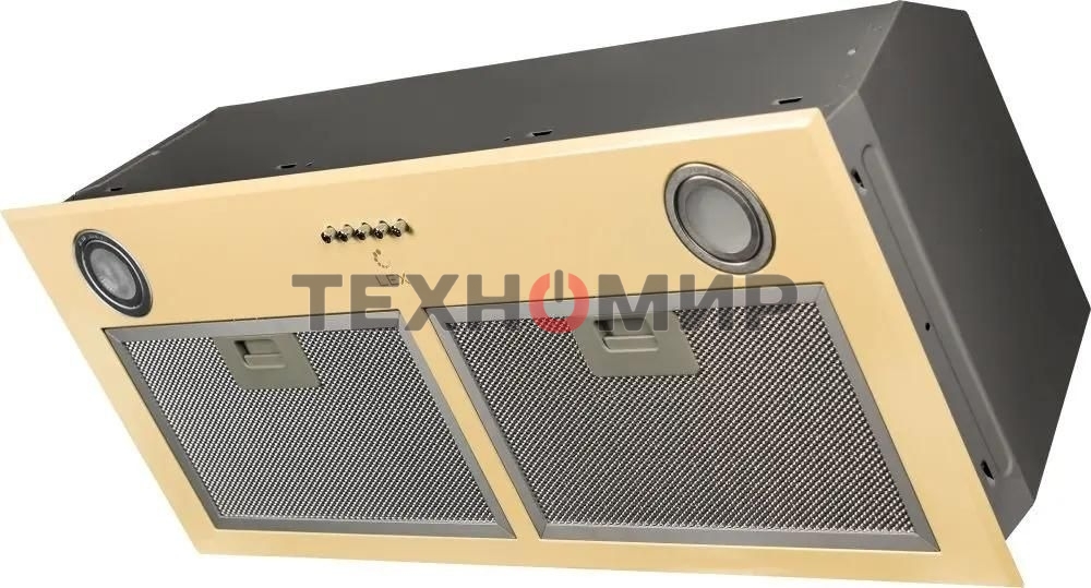 Вытяжка встраиваемая LEX GS Bloc P 900 слоновая кость управление: кнопочное (1 мотор)