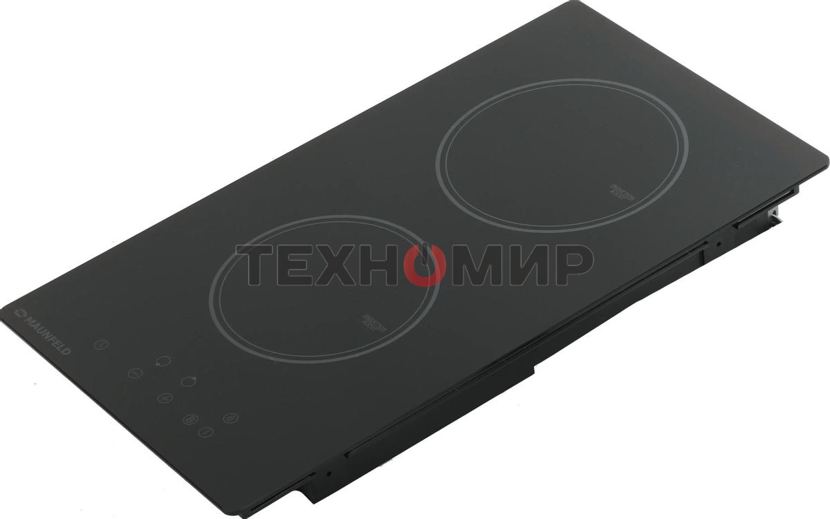 Индукционная варочная панель Maunfeld AVI292BK, конфорок: 2 шт., стеклокерамика, независимая, черный