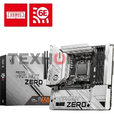 Материнская плата MSI B650M PROJECT ZERO, AM5, AMD B650, 4xDDR5, 4xSATA, 2xM.2, 1xPCIe 4.0 x16, 1xPCIe x1, 1xDP, 1xHDMI, 1x 2.5Gb LAN, 2xUSB-A 2.0, 2xUSB 3.2 Gen 1, 3xUSB 3.2 Gen 2, 3x3.5 мм, 7.1, mATX