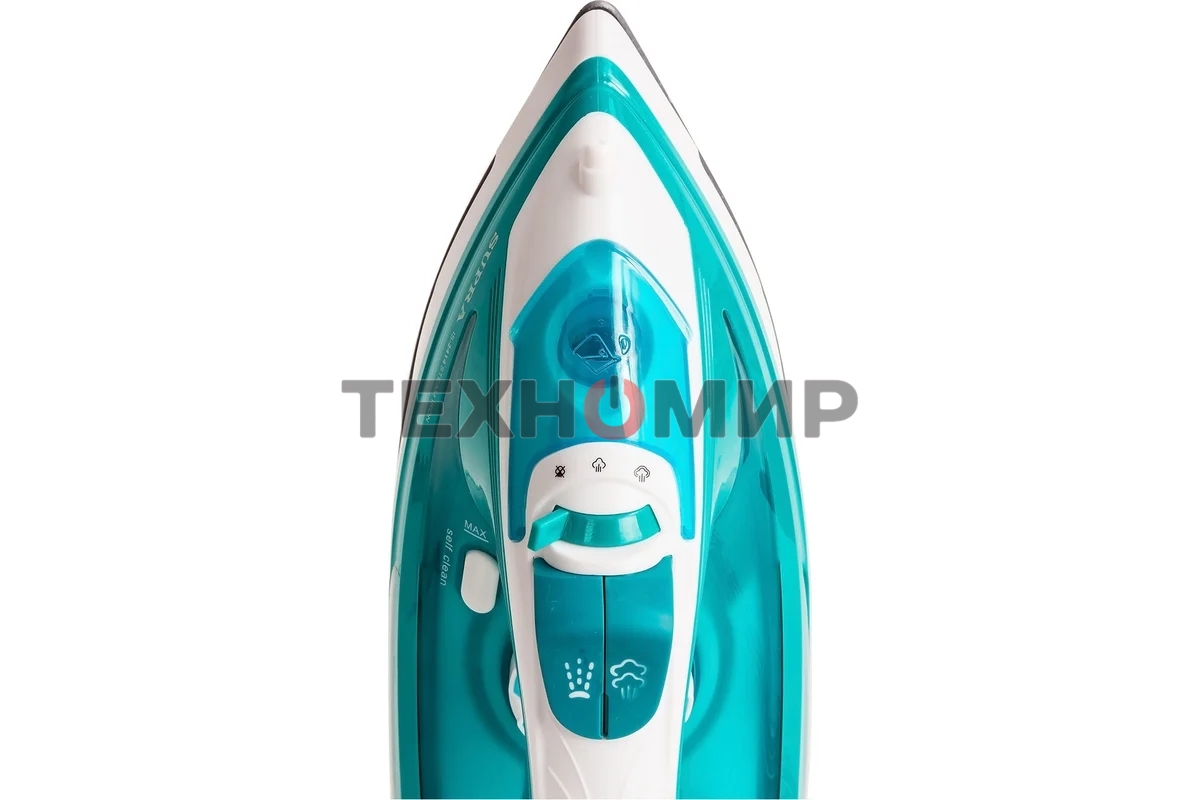 Утюг SUPRA IS-2414 2400 Вт голубой/белый