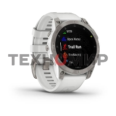Умные часы Garmin Epix (Gen 2) Sapphire титановый белый 47мм