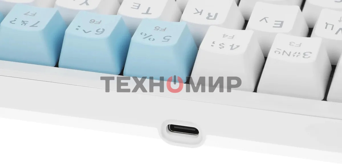 Клавиатура Defender Amox GK-585 проводная, USB Type-A, белый