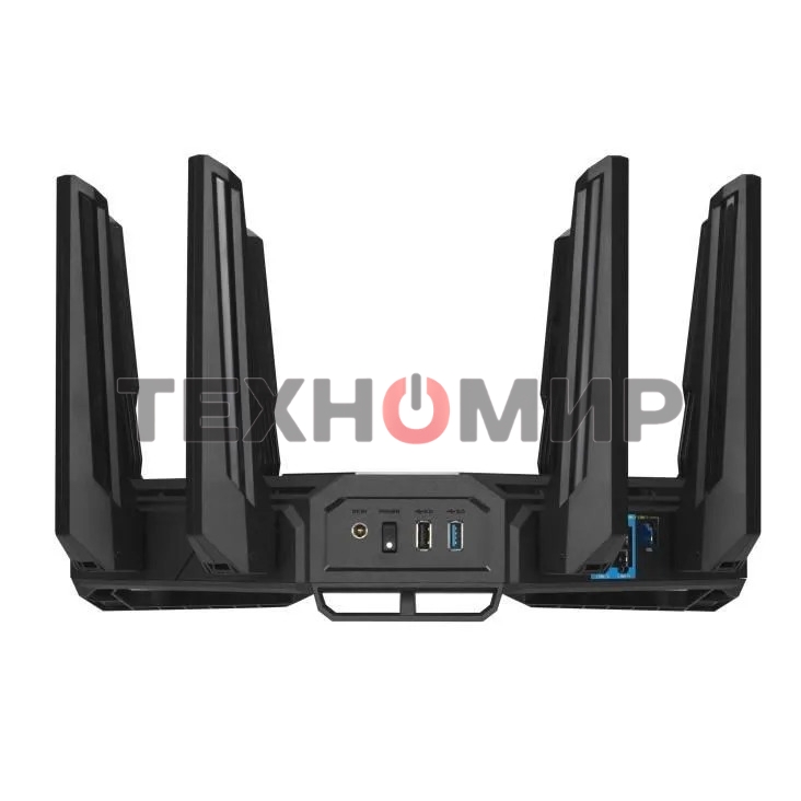 Маршрутизатор ASUS GT-BE19000, черный/красный, 90IG0850-MO9A0V