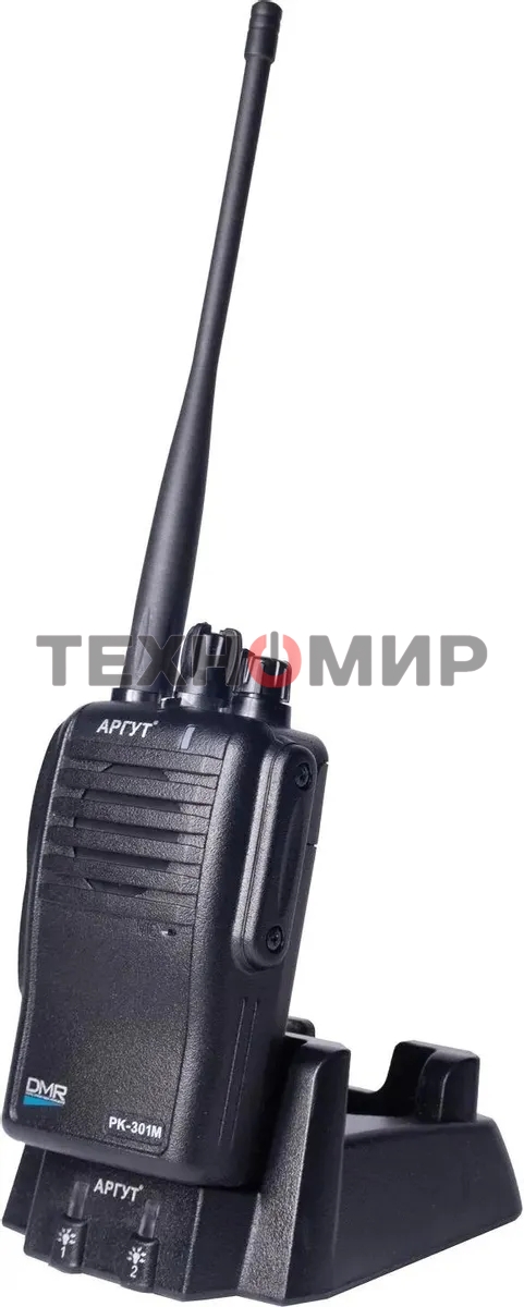 Рация Аргут РК-301М VHF 16кан. до 22.20км компл.:1шт аккум. черный (RU51029)