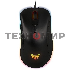 Мышь проводная Crown CMGM-904 черный, 7000 dpi, USB, кнопки - 7