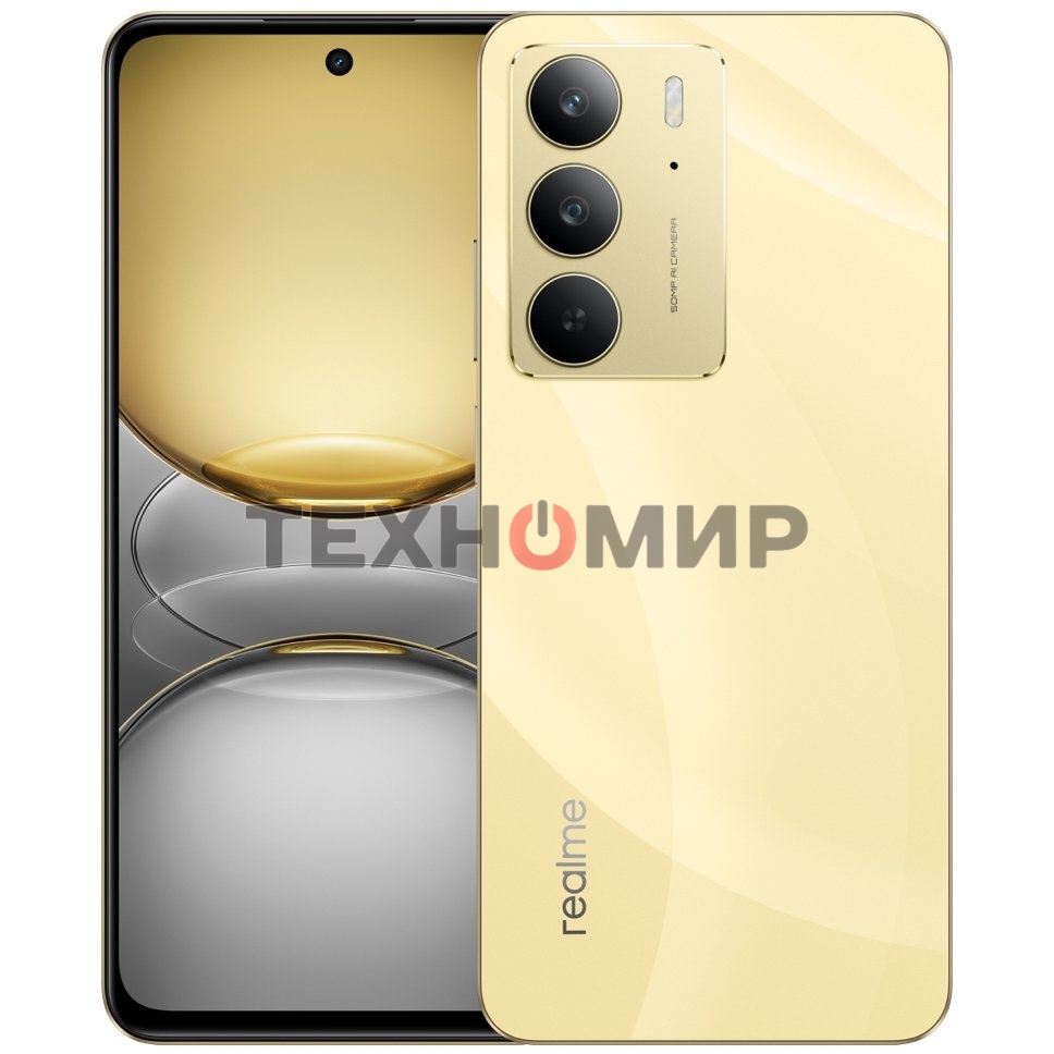 Смартфон Realme C75, 8/128Gb, золотистый