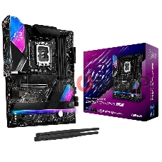 Материнская плата ASRock Phantom Gaming Z890 LIGHTNING WIFI, LGA 1851, Intel Z890, 4xDDR5, 4xSATA, 4xM.2, 1xPCIe 5.0 x16, 1xPCIe 4.0 x4, 1xUSB-C Thunderbolt 4, 2xUSB-A 3.2 Gen 2, 4xUSB-A 3.2 Gen 1, 1xHDMI, 1x2.5Gb LAN, 5x3.5 мм, 7.1, ATX