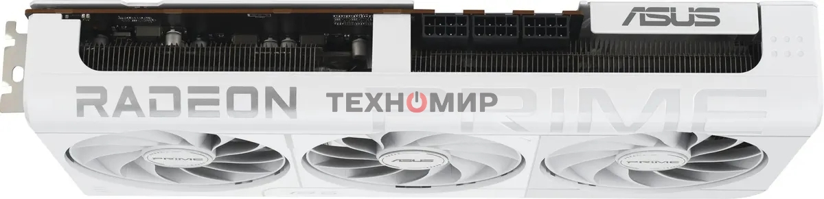 Видеокарта Asus PRIME-RX9070XT-O16G-WHITE белый