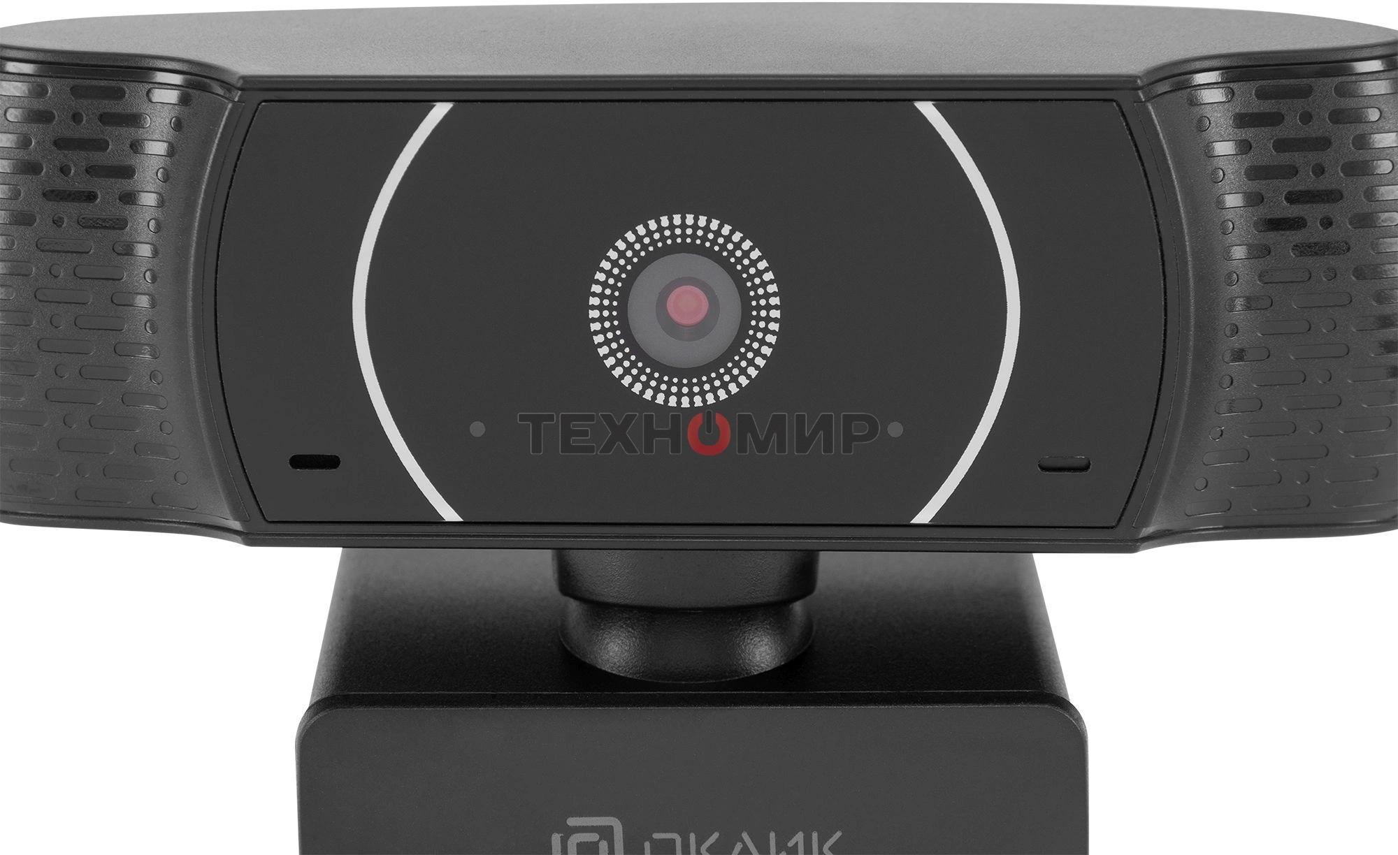 Веб-камера OKLICK OK-C016HD 1280x720, 30 кадр/с, USB Type-A, микрофон, универсальное крепление