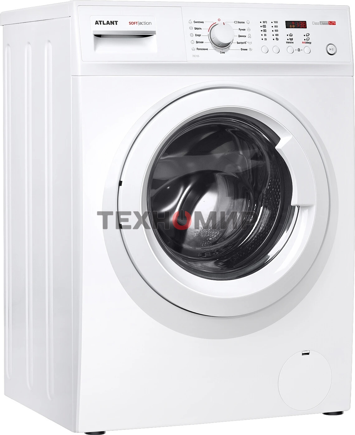 Стиральная машина Atlant СМА 70С105-00 белый, загрузка фронтальная 7 кг, 1000 об/мин., класс: А+++
