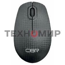 Мышь беспроводная CBR CM 499 Carbon черный, 1200 dpi, радиоканал, USB, кнопки - 3