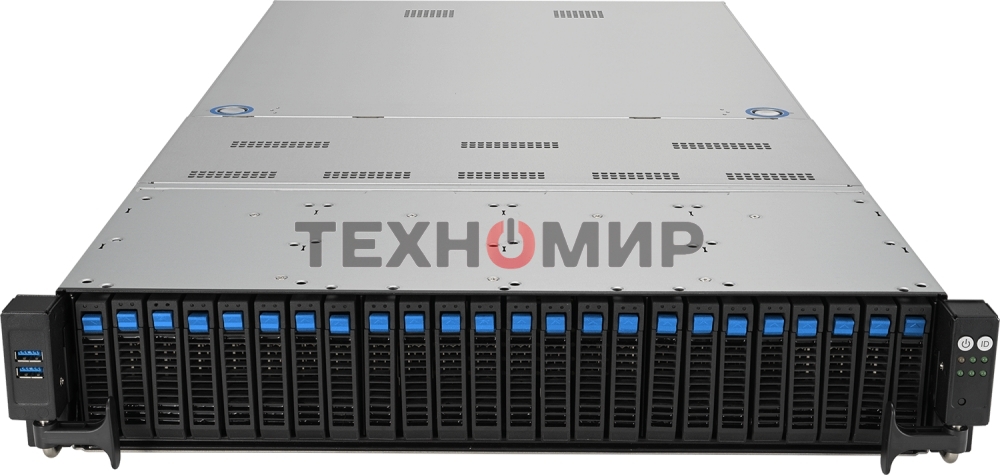 Серверная платформа ASUS RS720-E11-RS24U/10G/2.6KW/24NVMe/OCP/GPU