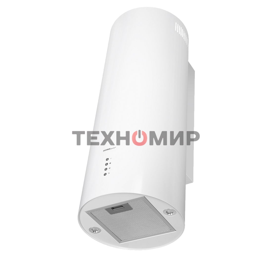 Вытяжка пристенная HOMSair ART 1050WL 35 белый, 35 см, 1050 куб. м/ч, 63 дБ