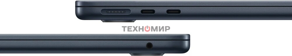 Ноутбук Apple MacBook Air 13-inch 2025 (КЛАВ.РУС.ГРАВ.) Midnight 13.6