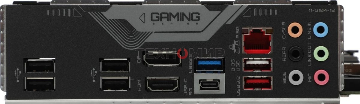 Материнская плата Gigabyte B760 GAMING X GEN5, LGA1700, Intel B760, 4xDDR5, 4xSATA, 3xM.2, 1xPCIe 5.0 x16, 2xPCIe 3.0 x1, 1xHDMI, 1xDP, 1x2.5Gb LAN, 1xUSB-C 5Gbps, 1xUSB-A 10Gbps, 1xUSB-A 5Gbps, 5xUSB-A 2.0, 6x3.5 мм, 7.1, ATX