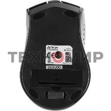 Мышь беспроводная A4Tech G9-500FS черный, 1200 dpi, радиоканал, USB, кнопки - 4