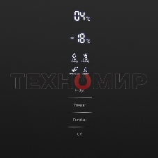 Холодильник Maunfeld MFF185NFB Inverter черный двухкамерный инвертор 240/100л морозилка снизу, No Frost