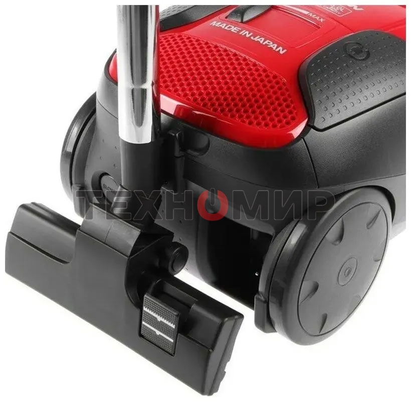 Пылесос Panasonic MC-CJ911R красный/черный, 380/1900 Вт, уборка сухая, пылесборник мешок 6 л