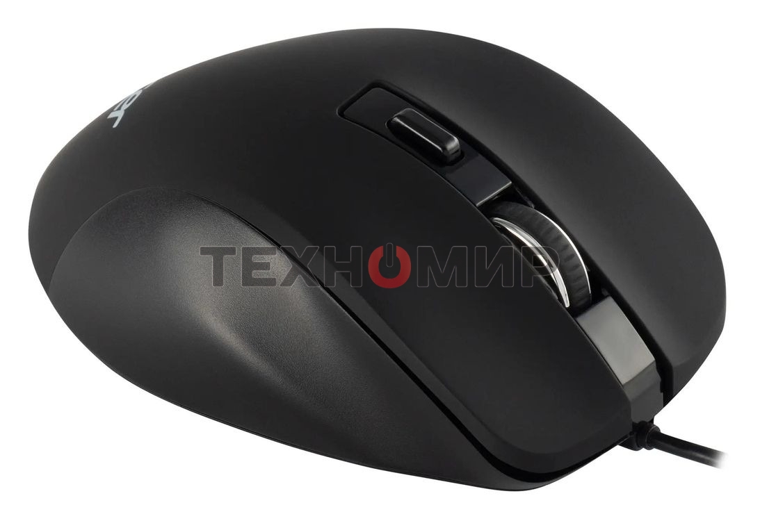 Мышь проводная Acer OMW120 черный, 2000 dpi, USB, кнопки - 6