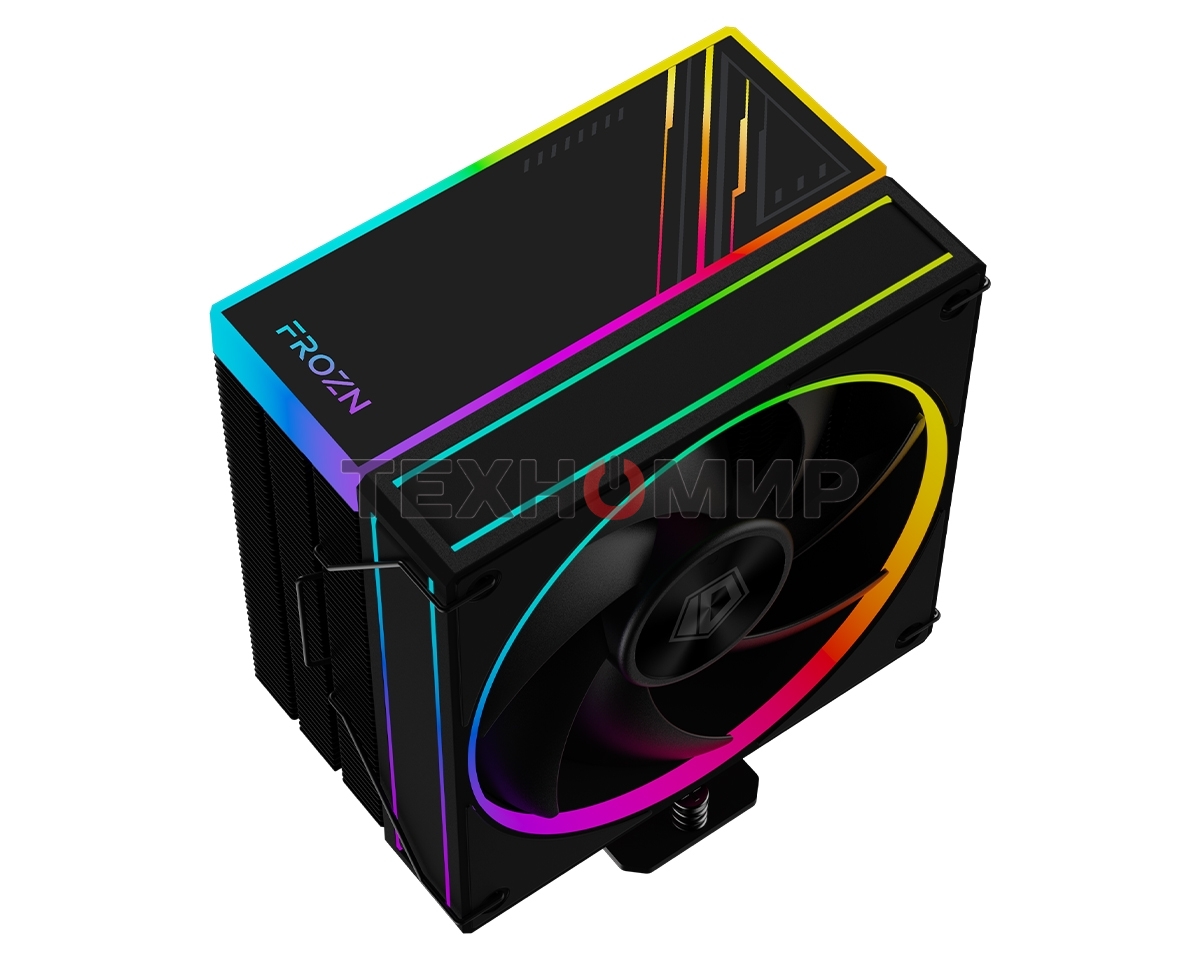 Кулер ID-Cooling FROZN A410 ARGb черный 120мм алюминий/медь 2000rpm 30db 4-pin 220W 152мм