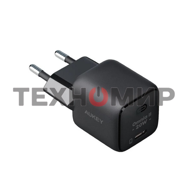 Сетевое зарядное устройство Aukey Omnia2 20W черный