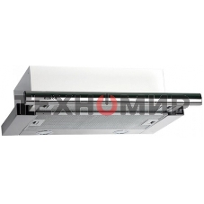 Вытяжка встраиваемая Elikor Интегра 50Н-400-В2Л нержавеющая сталь, 50 см, 400 куб. м/ч, 55 дБ