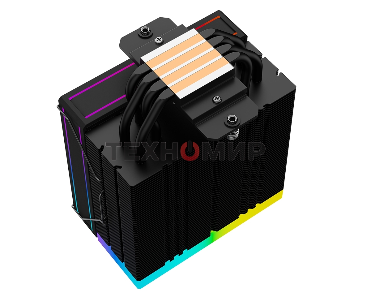 Кулер ID-Cooling FROZN A410 ARGb черный 120мм алюминий/медь 2000rpm 30db 4-pin 220W 152мм