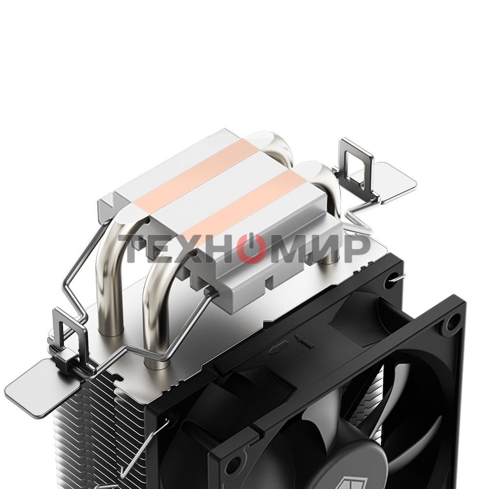 Кулер ID-COOLING SE-802-SD черный 80мм алюминий/медь 2200rpm 23db 3-pin 95W 116мм