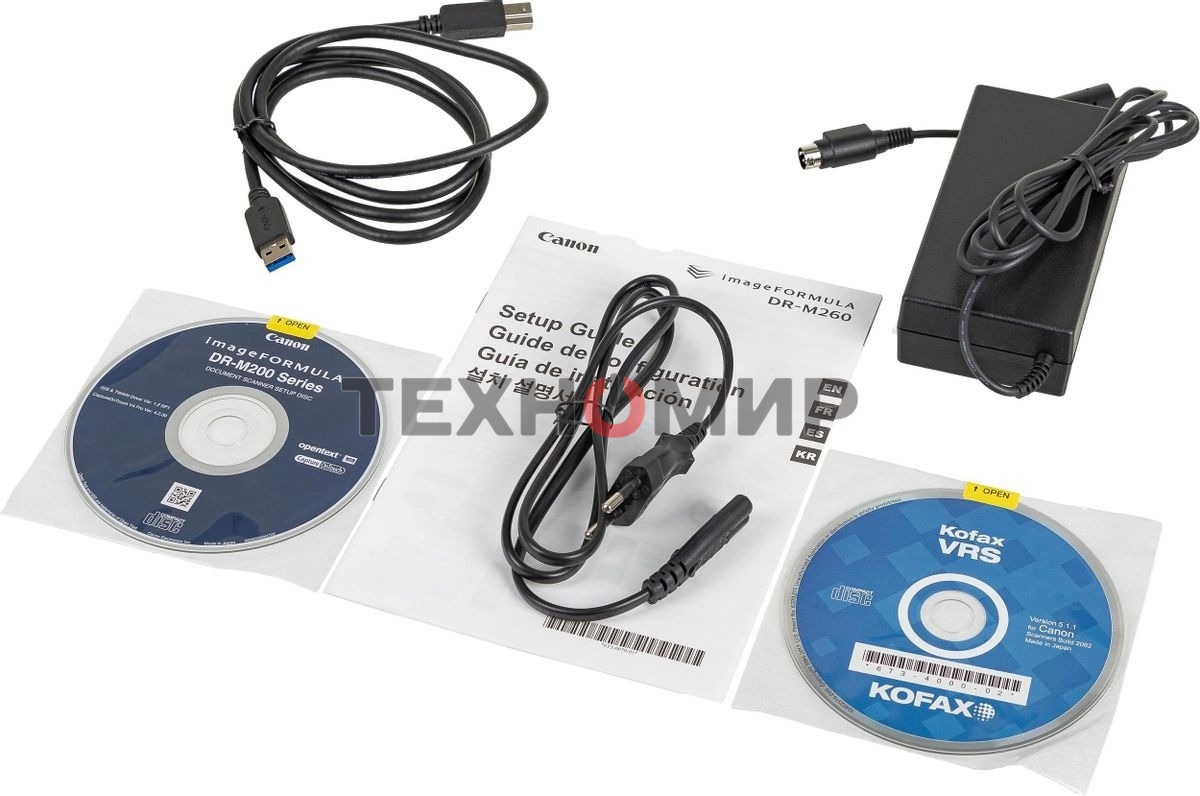 Сканер Canon image Formula DR-M260 (2405C003) A4 черный