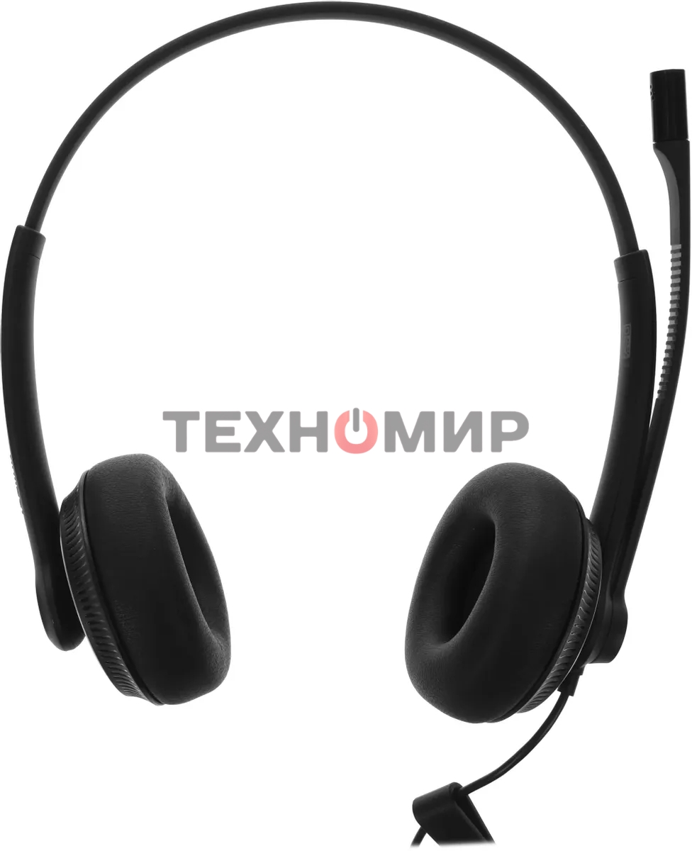 Гарнитура проводная YEALINK YHS34 Dual Дуо, Проводная, HD звук, QD, RJ9, шт