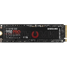 Накопитель SSD Samsung 990 Pro MZ-V9P1T0B/AM 1ТБ, M.2 2280, PCIe 4.0 x4, NVMe, M.2