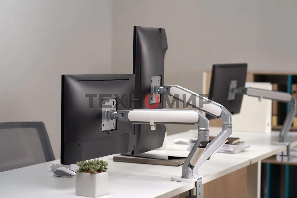 Кронштейн для мониторов Ultramounts UM735SIL серый/серебристый 17