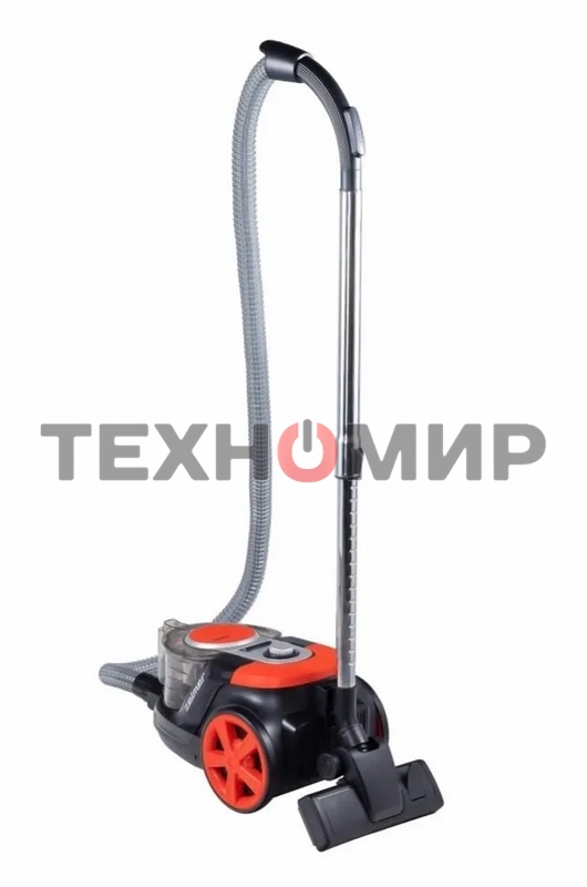 Пылесос Zelmer 81205158T черный/красный, 800 Вт, уборка сухая, пылесборник контейнер 2 л