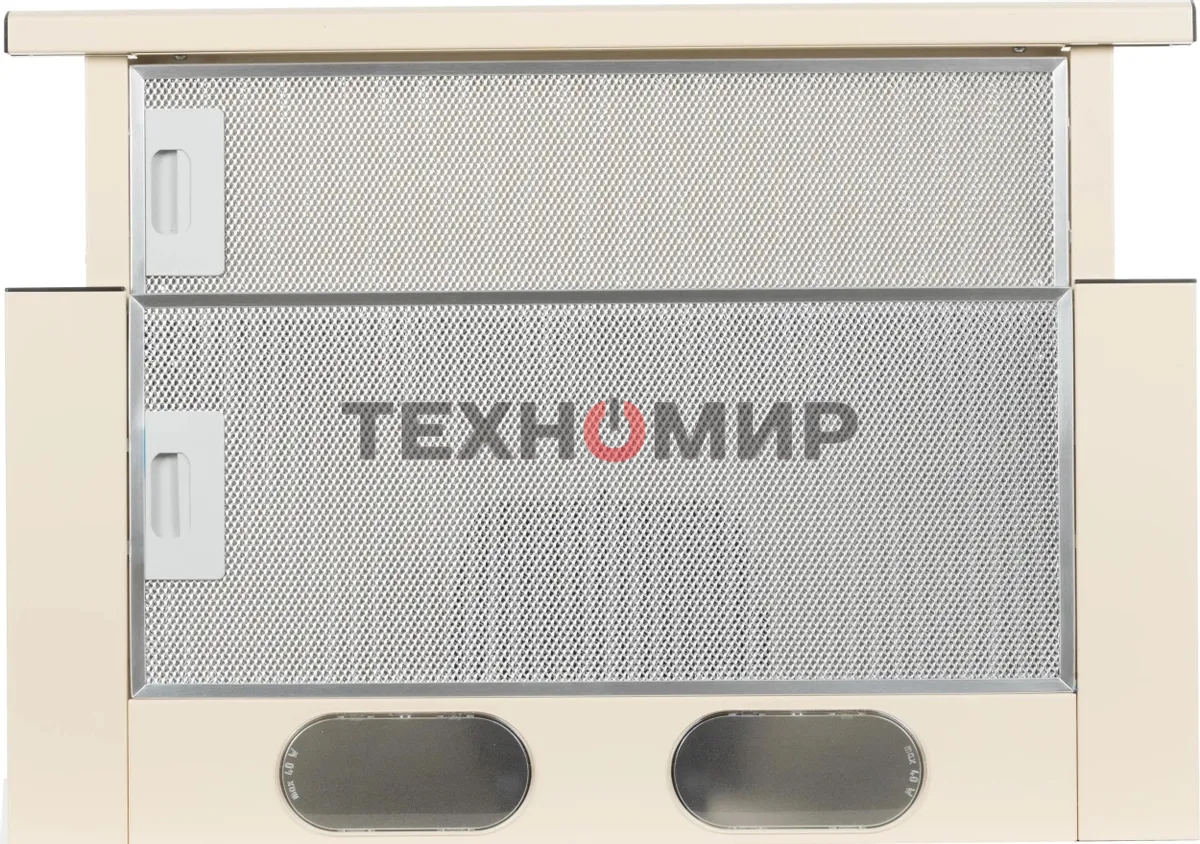 Вытяжка телескопическая Elikor Интегра 60П-400-В2Л молочный, 60 см, 400 куб. м/ч, 55 дБ