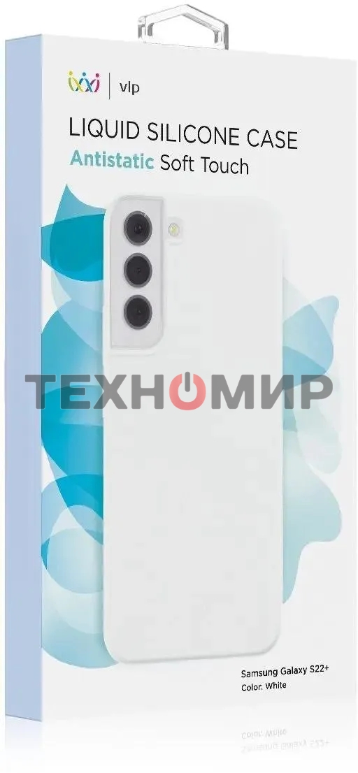 Чехол (клип-кейс) VLP, для Samsung Galaxy S22+, прозрачный vlp-tgs22p-tp