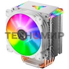 Кулер JONSBO CR-1400 White LGA1700/1200/115X/AM4 (24шт/кор, TDP 125W, PWM, 92мм ARGb Fan, 4 тепловые трубки, 4-pin, белый) Retail